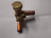 PARKER D153782P01 / 5/8" ODF SERVICE VALVE WITH 1/4" 90 DEGREE ACCESS PORT