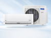 NG BLU+ ECO 12,000 BTU Single-Zone Mini Split Heat Pump - 21.3 SEER2, 115V - BLU+ indoor head and condenser, close view