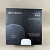 Ecobee 4 Smart Programmable Thermostat Black w/ Back Plate & Room Sensor #ECB401