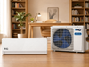 NG SAJA Multi-Zone 7,000 BTU Wall-Mount Air Handler - WiFi, R-32 - SAJA Series system in a home office