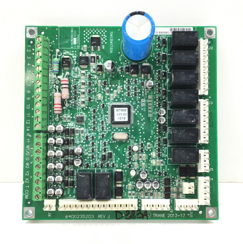 TRANE X13650867230 AG 6200-0123-23 Control Circuit Board RTRM V23.02 D ...