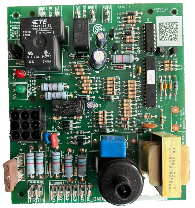 1068-110 TRANE American Standard Honeywell Furnace Control Board D6747 ...