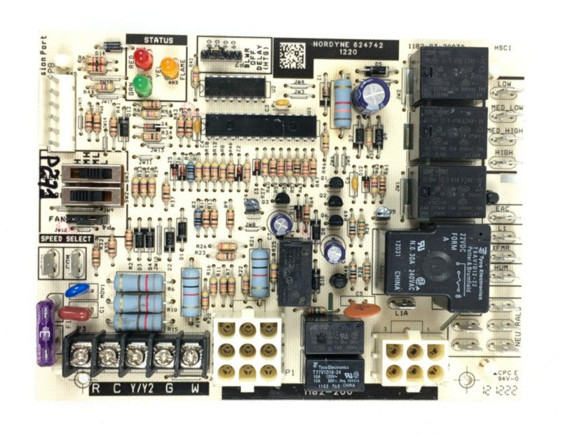 NORDYNE 624742 Furnace Control Circuit Board 1182-200 #P271– Willard's ...