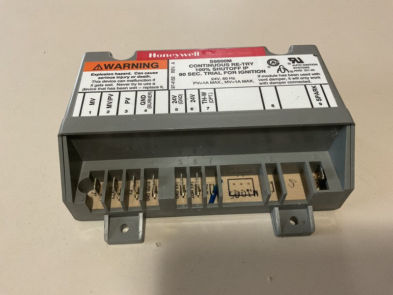 ICP HEIL TEMPSTAR HQ1005651HW SPARK IGNITION CONTROL MODULE HONEYWELL ...